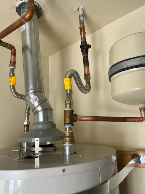 Water heater installation and plumbing repair in Village of Mount Air